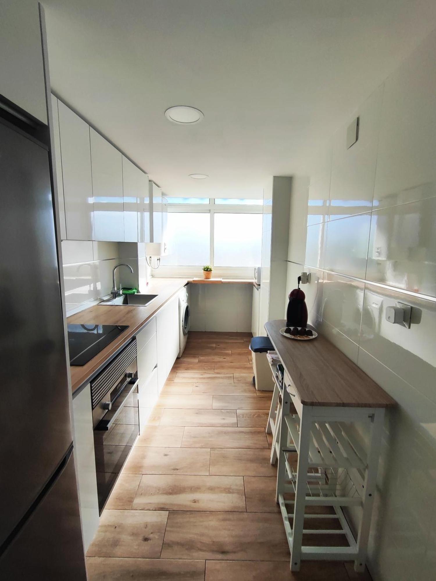 Apartamento Malaga 300 Metros De La Playa Exterior foto